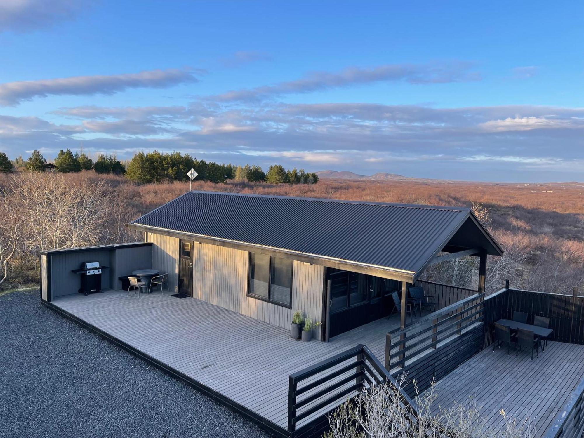 Cozy 3Br Summerhouse With Hot Tub In South Iceland Selfoss Exterior photo